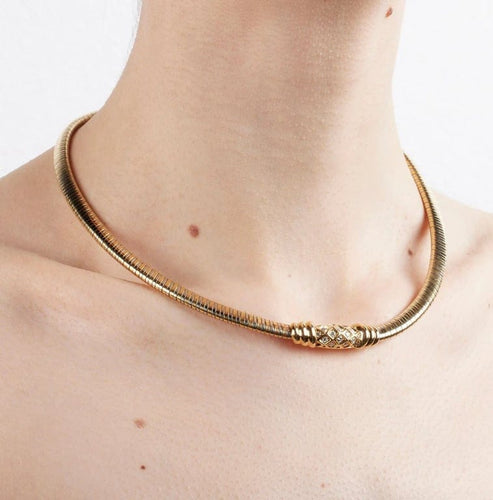 Collier Cartier - Collier en or jaune et blanc avec diamants 58 Facettes