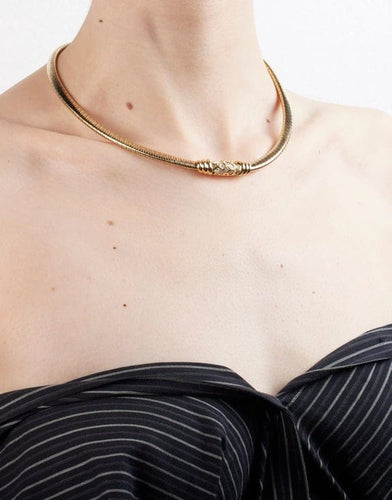 Collier Cartier - Collier en or jaune et blanc avec diamants 58 Facettes