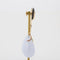 Boucles d'oreilles Boucles d’oreilles en or jaune 750, nacre, calcédoine et rubis 58 Facettes