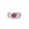 Bague 49 Bague rubis et diamants en or blanc 750 58 Facettes