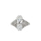 Bague 53 Art déco - Bague en platine 950 sertie de diamants 58 Facettes