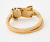 Montre Montre bracelet 1950 en or jaune et platine, diamants 58 Facettes