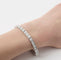 Bracelet Art déco - Bracelet en platine 950 avec diamants 58 Facettes