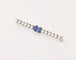 Broche Broche saphirs et diamants en or blanc 18 carats 58 Facettes