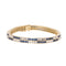 Bracelet Bracelet saphirs et diamants en or jaune 750 58 Facettes