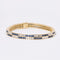 Bracelet Bracelet saphirs et diamants en or jaune 750 58 Facettes