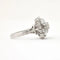 Bague 54 Bague en or blanc 750 avec diamants navettes et brillants 58 Facettes