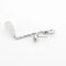 Boucles d'oreilles Boucles d'oreilles gouttes en or gris 18K, diamants et cristal de roche 58 Facettes Q904A