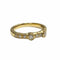 Bague 52 Bague de créateur moderne en or 18 carats avec diamants 58 Facettes Q58B