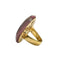 Bague 54 Bague du XXe siècle en or 18 k avec diamants et émail rouge 58 Facettes Q111B(947)