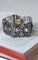 Bracelet Jules Wiese - Bracelet articulé en argent et or jaune 58 Facettes