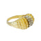 Bague 53 Bague rétro années 1940 en or 18 kt et diamants 58 Facettes A2225(596)