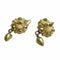 Boucles d'oreilles Boucles d'oreilles - Diamants taille rose en or 16 ct 58 Facettes Q192B
