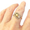 Bague 52.5 Bague Art déco en or 18 ct et platine avec diamants et perle 58 Facettes A1487