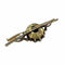 Broche Broche début XXe en argent et or, agate verte et diamants 58 Facettes Q461(272)