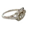 Bague 54 Bague et boucles d'oreilles en or 18 carats et diamants anciens 58 Facettes Q295B