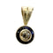 Pendentif Pendentif Art déco en or 18 carats et platine, diamants et saphirs 58 Facettes Q230B