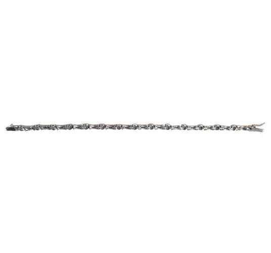 Bracelet Bracelet design contemporain en or 18 carats avec diamants 58 Facettes Q263B(99)