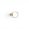 Bague 58 Bague design contemporain en or 18 carats avec diamants et émeraude 58 Facettes Q287B
