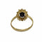Bague 54.5 Bague rosace en or 18 carats, diamants et saphir 58 Facettes Q241B(959)
