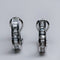 Boucles d'oreilles Boucles d'oreilles - Design contemporain du XXe siècle en or 18 ct et diamants 58 Facettes Q265B(100)