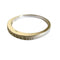 Bague 58.5 Bague contemporaine du XXe siècle en or jaune 18 ct et diamants 58 Facettes Q284B