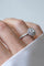 Bague 50.5 Bague cible double entourage diamants en or blanc 58 Facettes