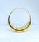 Bague 56 Bague jonc en or jaune 18 carats et nacre blanche 58 Facettes AB669