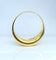 Bague 56 Bague jonc en or jaune 18 carats et nacres blanches 58 Facettes AB669