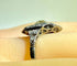 Bague 56 Bague Art déco coussin en platine, diamants et émeraudes 58 Facettes AB674