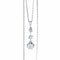 Collier Pendentif 1900-1930 - Diamants sur chaîne en or 18K 58 Facettes AB119