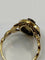Bague 54 Bague marquise en or jaune 18 ct, émail bleu et diamants 58 Facettes AB17