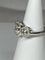 Bague 52 Bague trilogie - Bague de fiançailles en or 18 ct et diamants 58 Facettes AB48