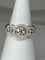 Bague 52 Bague trilogie - Bague de fiançailles en or 18 ct et diamants 58 Facettes AB48