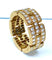Bague 49 Cartier - Bague Maillons Panthère en or jaune et diamants 58 Facettes AB78