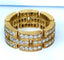 Bague 49 Cartier - Bague Maillons Panthère en or jaune et diamants 58 Facettes AB78