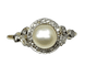 Bague 58 Bague en or jaune 18 carats avec perle et diamants 58 Facettes AB84