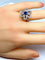 Bague 51 Bague fleur en or 18 carats, saphir et diamants 58 Facettes AB156