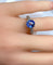 Bague 53 Bague jonc en or 18 carats, saphir et diamants 58 Facettes AB151