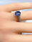 Bague 53 Bague jonc en or 18 carats, saphir et diamants 58 Facettes AB151