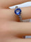 Bague 53 Bague jonc en or 18 carats, saphir et diamants 58 Facettes AB151