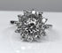 Bague 52 Bague marguerite en or 18 carats et diamants 58 Facettes AB161