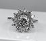Bague 52 Bague marguerite en or 18 carats et diamants 58 Facettes AB161