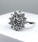 Bague 52 Bague marguerite en or 18 carats et diamants 58 Facettes AB161