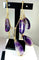 Boucles d'oreilles Parure - Collier et boucles d’oreilles en or 18 carats, améthystes 58 Facettes AB173