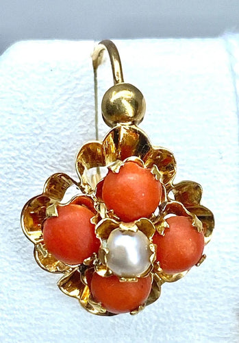 Boucles d'oreilles Napoléon III - Parure pendentif et boucles d’oreilles en or 18 carats 58 Facettes AB185