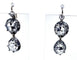 Boucles d'oreilles Boucles d’oreilles dormeuses en or et argent, diamants taille rose 58 Facettes AB200