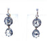Boucles d'oreilles Boucles d’oreilles dormeuses en or et argent, diamants taille rose 58 Facettes AB200