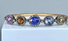 Bracelet Bracelet jonc ouvrant Napoléon III en or 18 carats, diamants et pierres 58 Facettes AB272