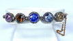 Bracelet Bracelet jonc ouvrant Napoléon III en or 18 carats, diamants et pierres 58 Facettes AB272